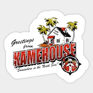 Greatings From Kamehouse Sticker